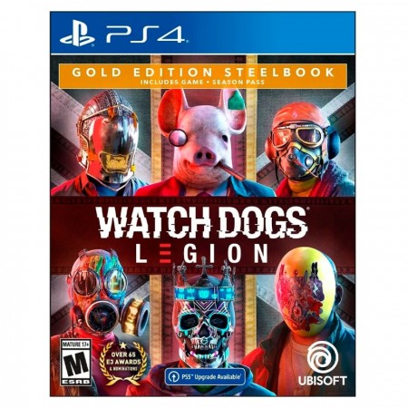 Watch Dogs Legion Steelbook Gold Edition PS4