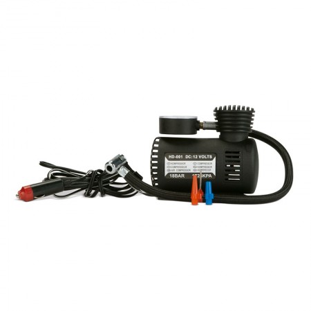 MINICOMPRESOR NEGRO 12V  L