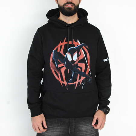 BUZOS HOODIES NEGROS / SPIDERMAN / NIÑO