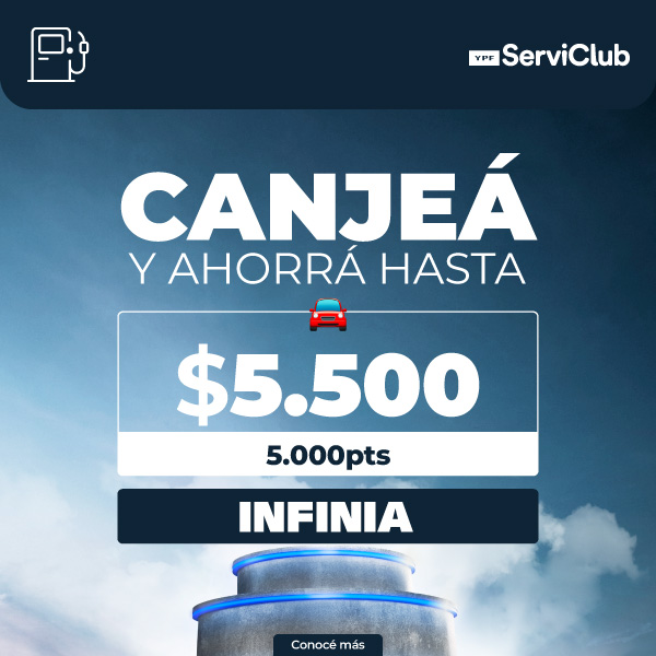 ¡Canjeá y ahorrá en INFINIA!